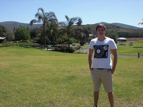 David Du Bruyn Kitesurfing in Cape Town