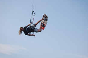 Gilles Kitesurfing in Cape Town