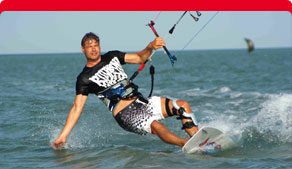 Wolf Reiners Kitesurfing in Cape Town