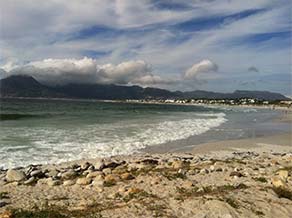 Kitesurfing spot Kommetjie