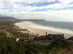 Kitesurfing spot Noordhoek