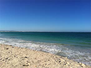 Kitesurfing spot Struisbaai Main Beach