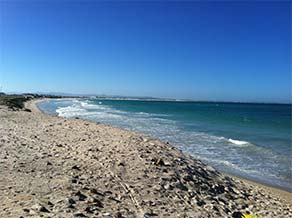 Kitesurfing Struisbaai Main Beach