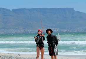 Kitesurfing Sunset Beach