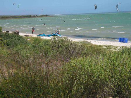 Kitespots Langebaan shark Bay