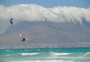 Kitesurfing with no fear