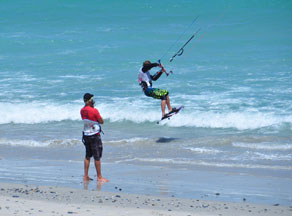 Kitesurfing safe