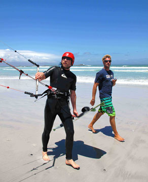 Sicheres Kitesurfen