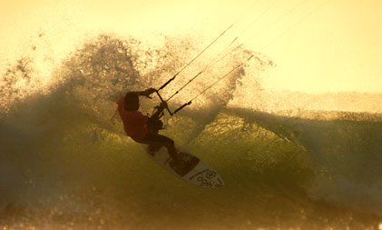 kitesurf waves