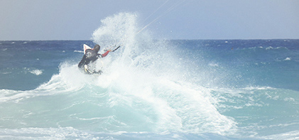 kitesurfing wave camp