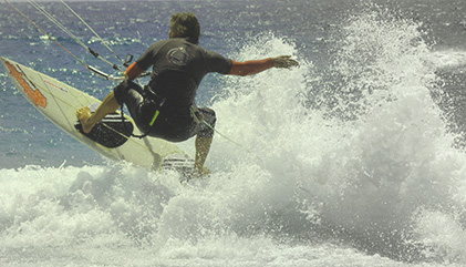 kitesurf Welle Kapstadt