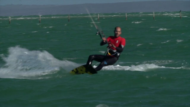 wave kitesurfing