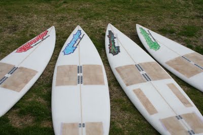 Ideal wave kitesurfing board