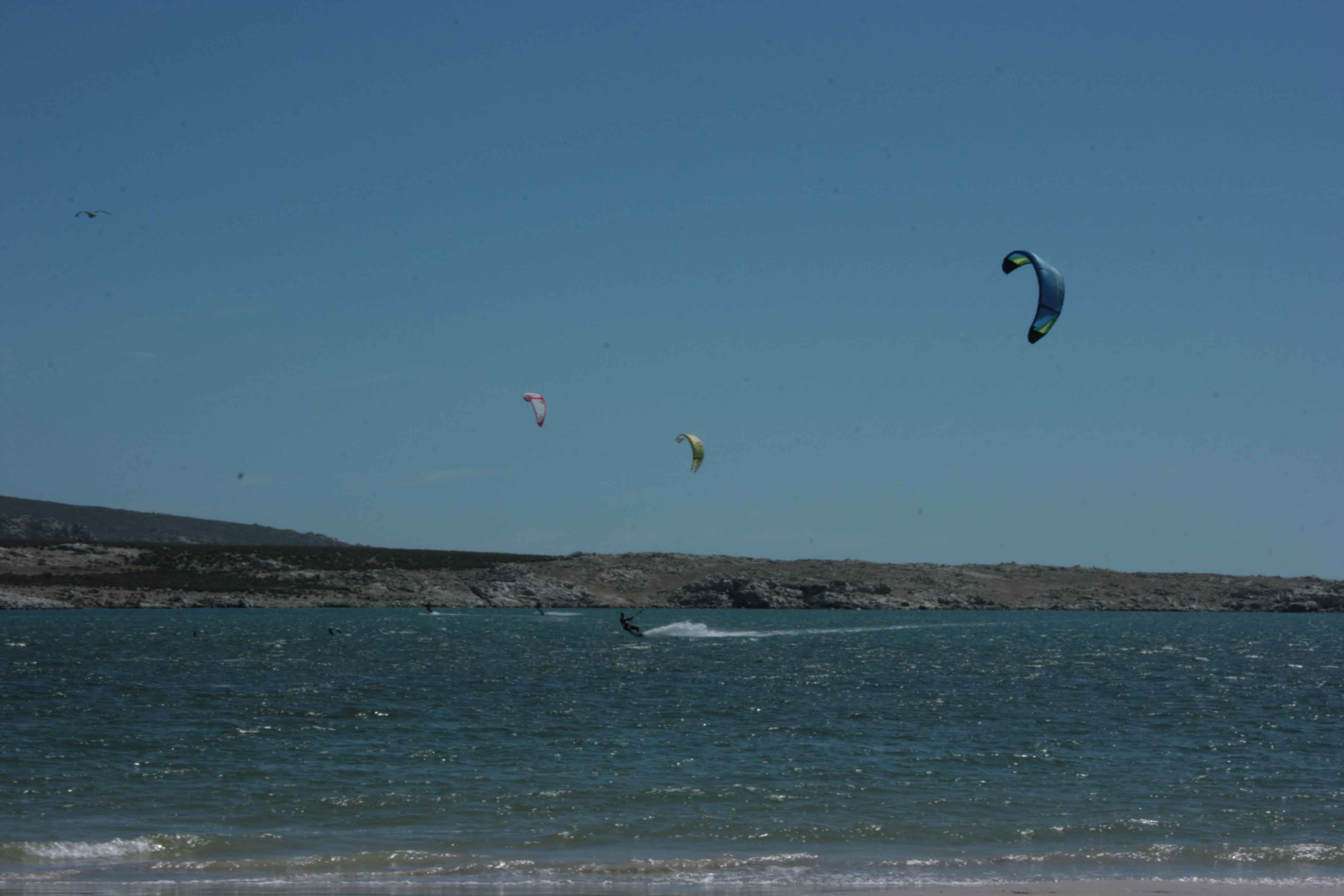 Kitesurfing spot Langebaan Main Beach