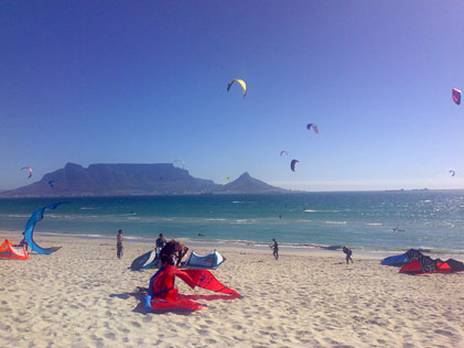 Kitesurfing vacation South Africa
