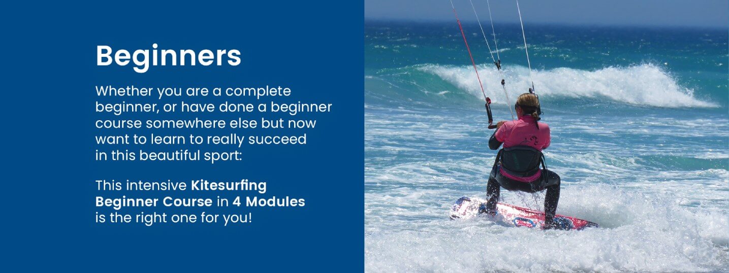 beginner kitesurfing lessons