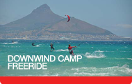 Downwind Camp Freeride Kitesurf Betreuung
