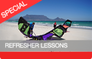 kitesurf refresher lessons cape town