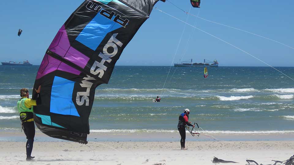 kitesurfing course learn