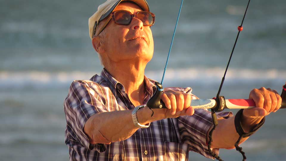 kitesurfing lessons seniors over 60