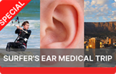 medical ear surgery kitesurfing