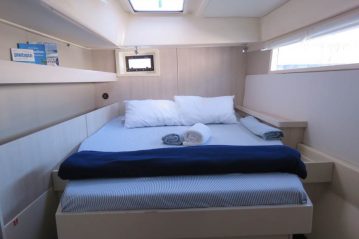 sailing catamaran interior