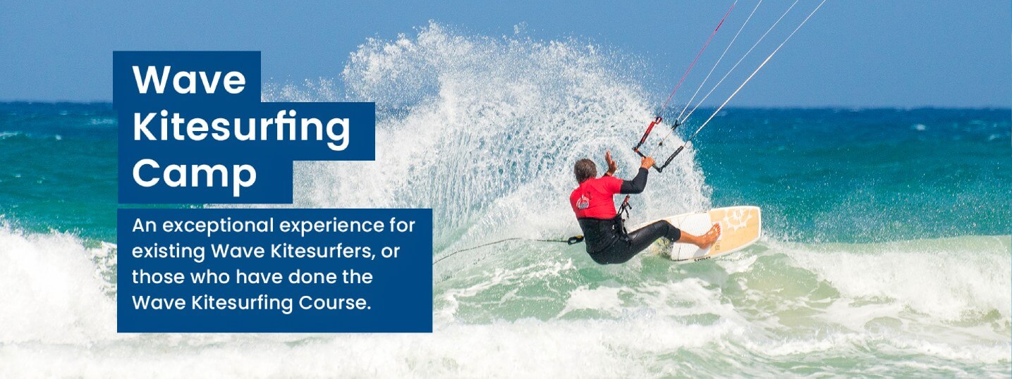 wave kitesurfing camp