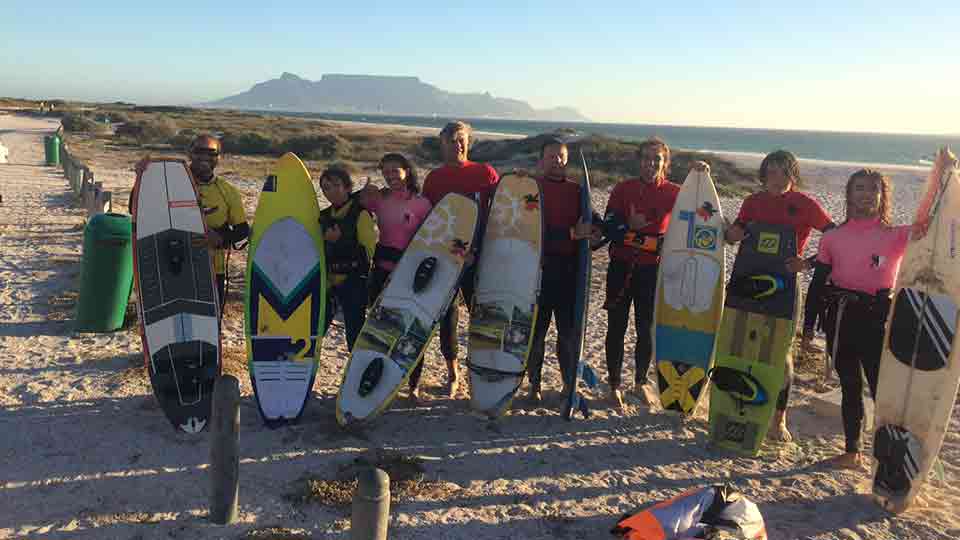 wave kitesurfing Capetown