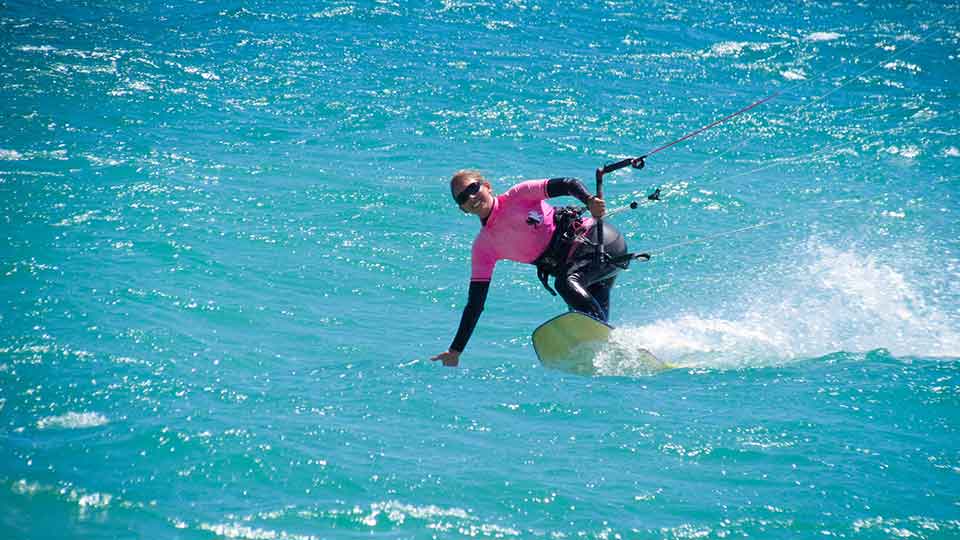 wave kitesurfing course Cape Town lessons