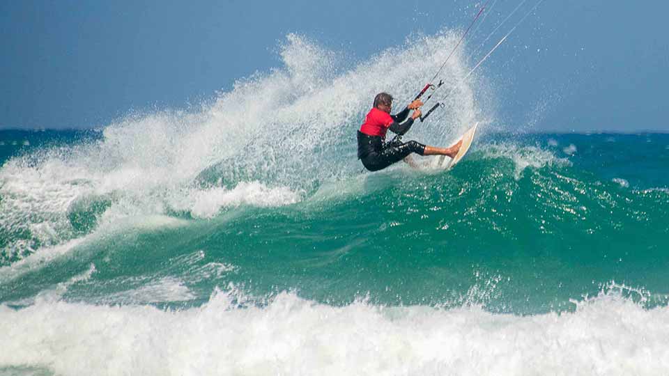 wave kitesurfing lesson cape town